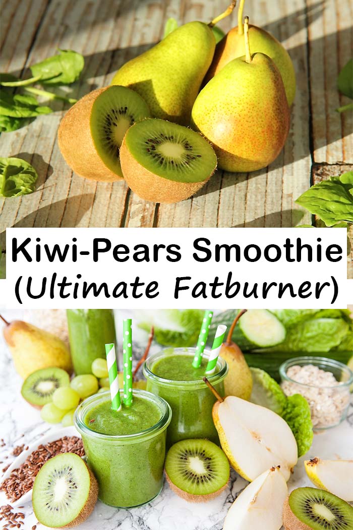 Kiwi-Pears Smoothie (Ultimate Fatburner)