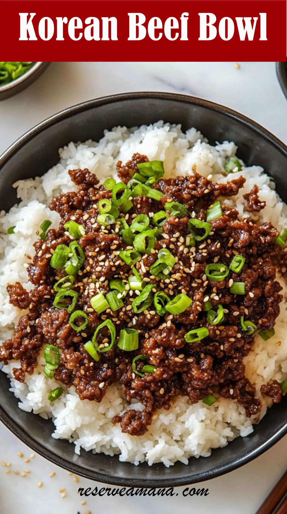 Korean Beef Bowl