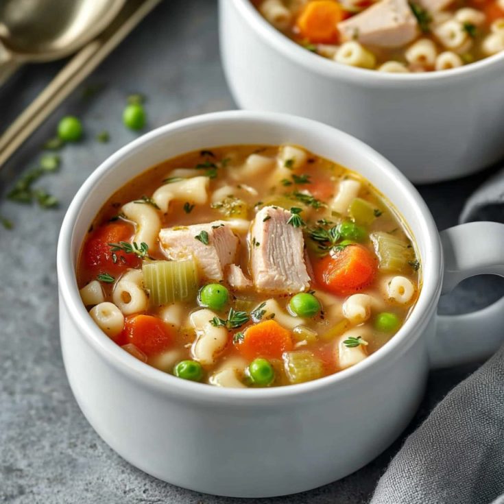 Leftover Turkey Vegetable Soup