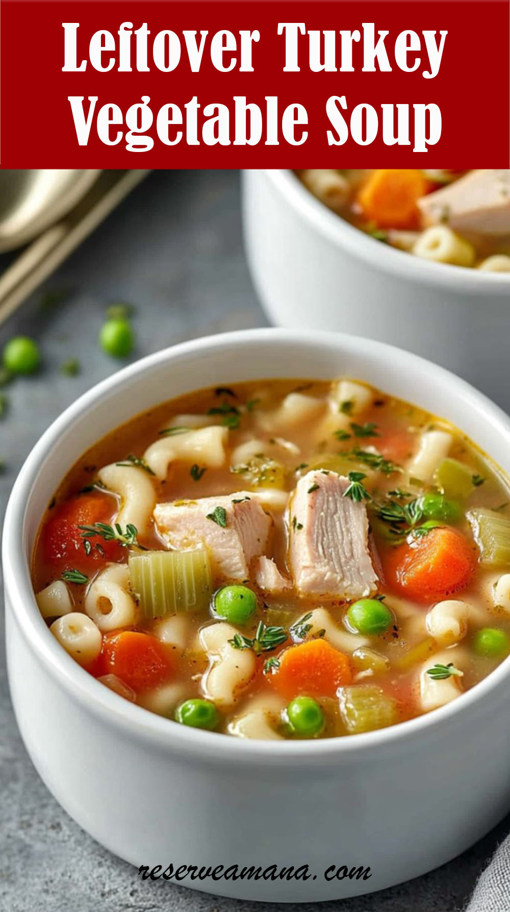 Leftover Turkey Vegetable Soup