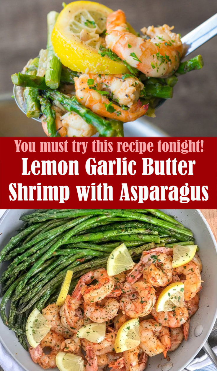 Lemon Garlic Butter Shrimp with Asparagus – Reserveamana