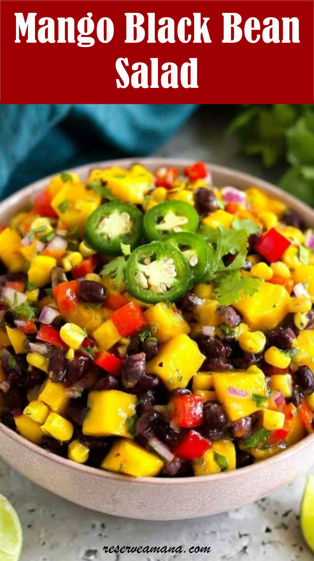 Mango Black Bean Salad