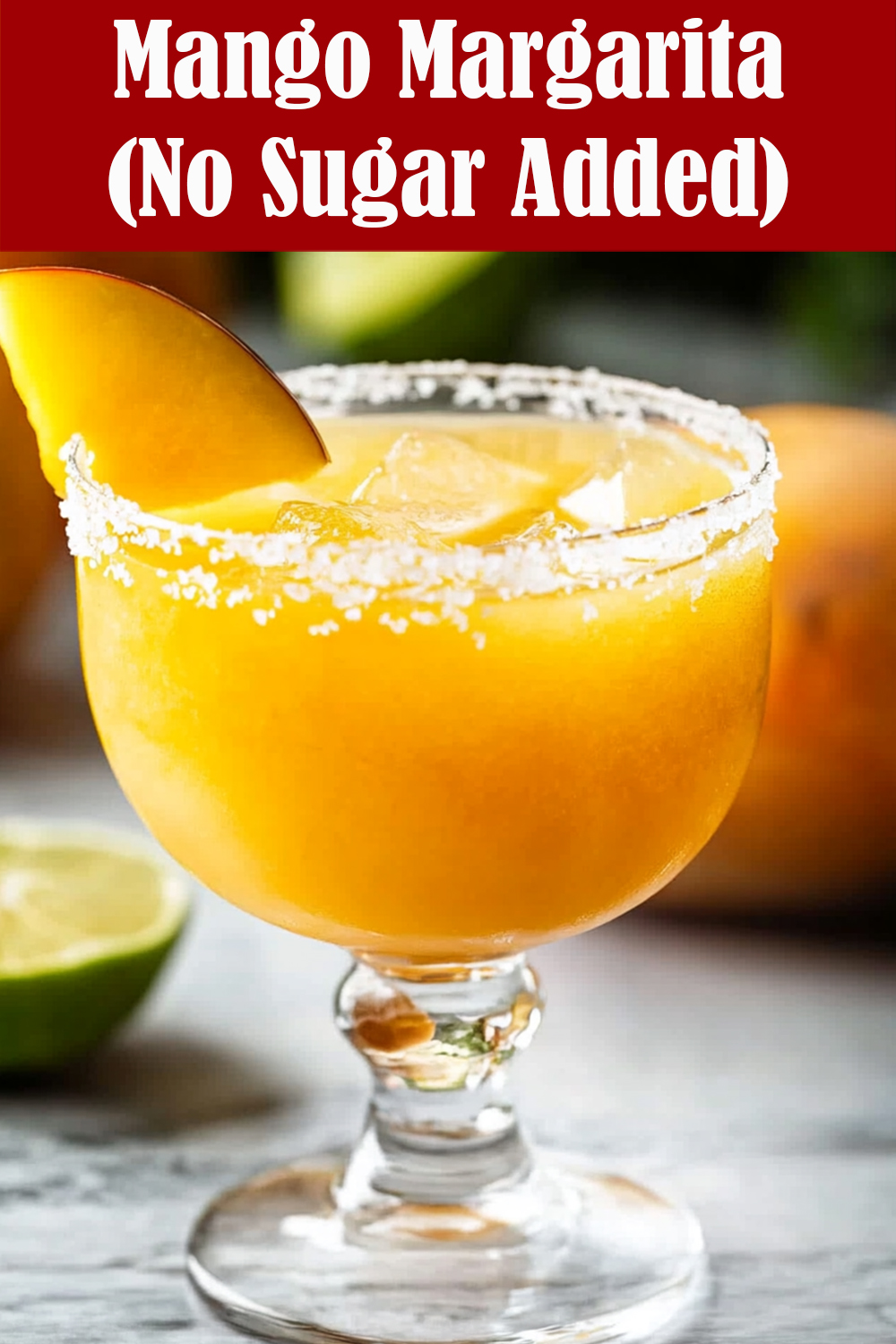 Mango Margarita (No Sugar Added)