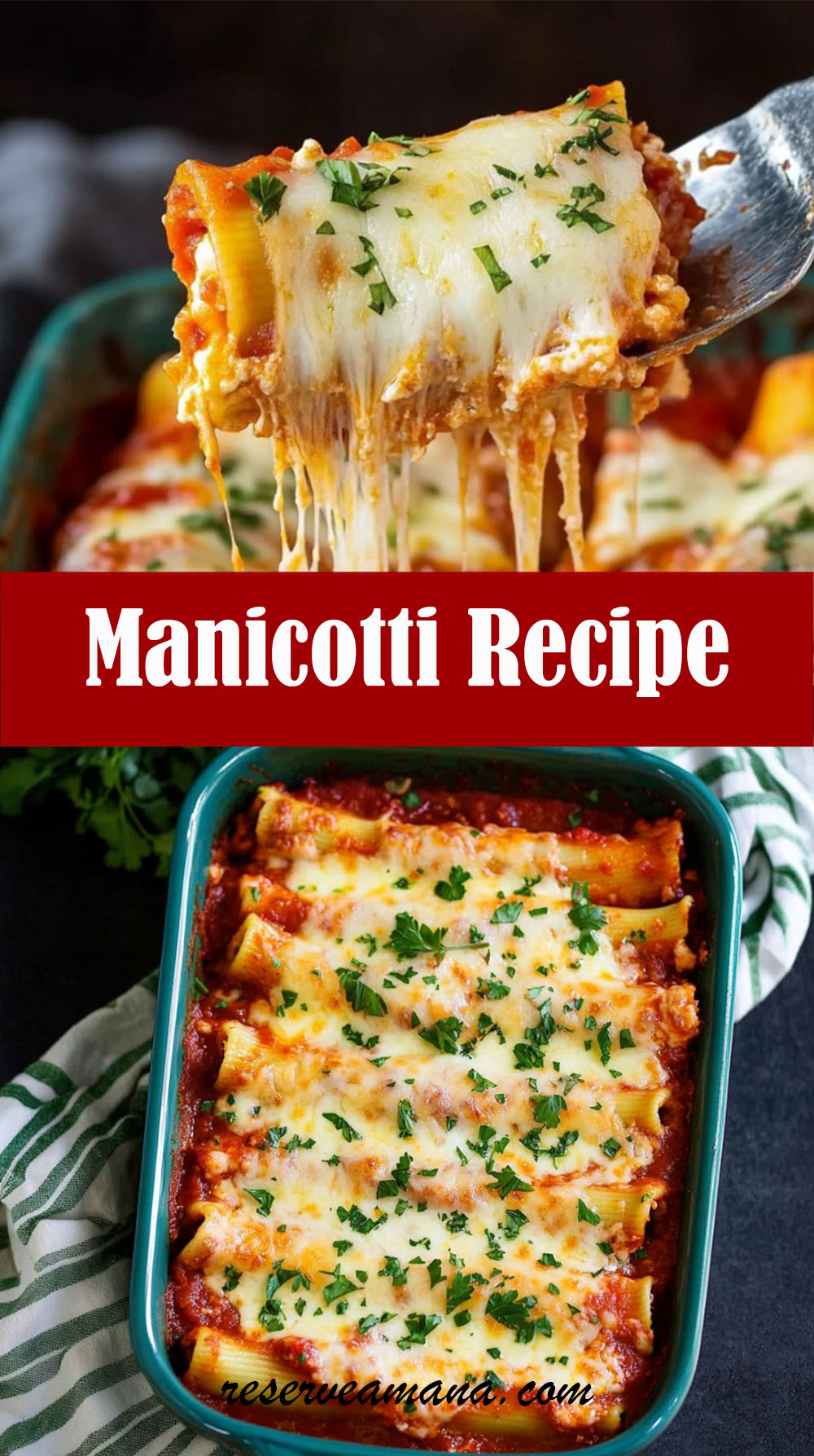 Manicotti Recipe