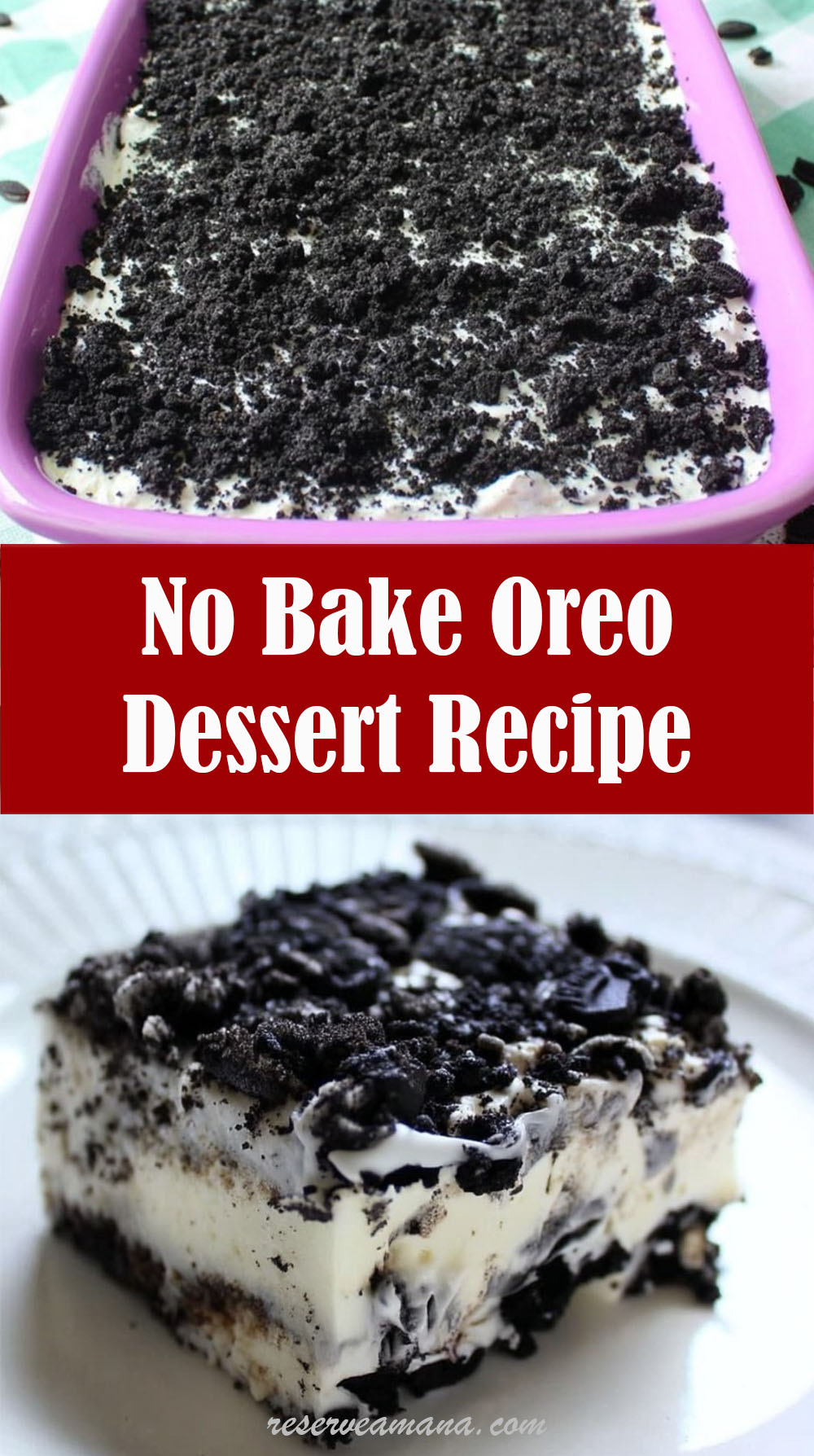 No Bake Oreo Dessert Recipe