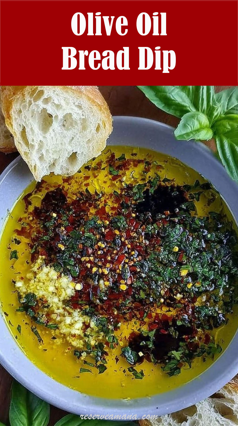 Olive Oil Bread Dip