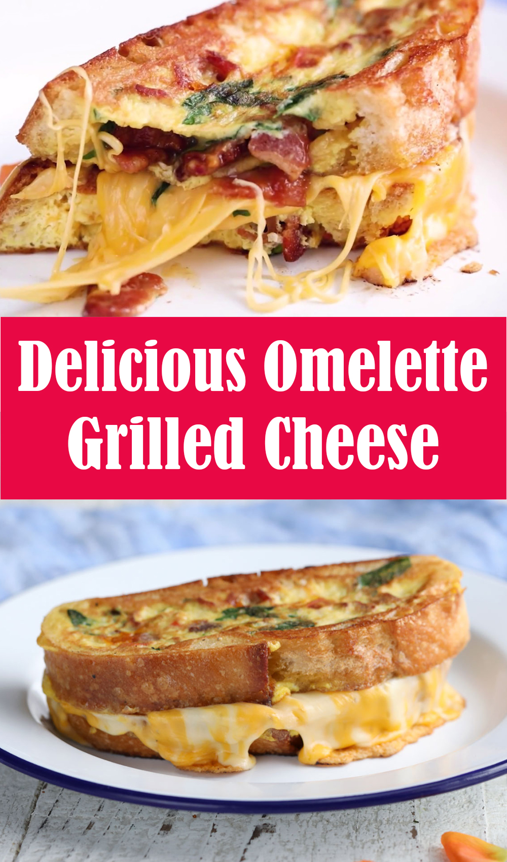 Omelette Grilled Cheese