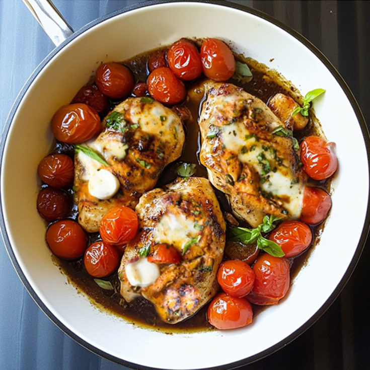 One Pan Balsamic Chicken