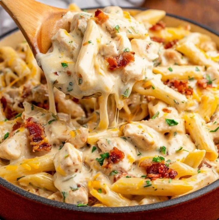 One Pot Crack Chicken Penne