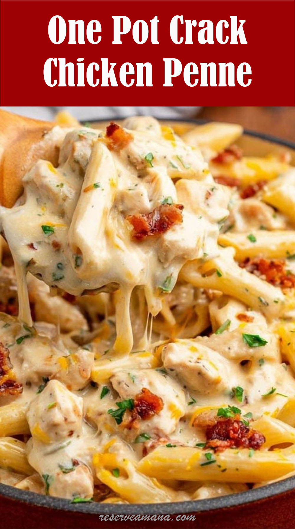 One Pot Crack Chicken Penne