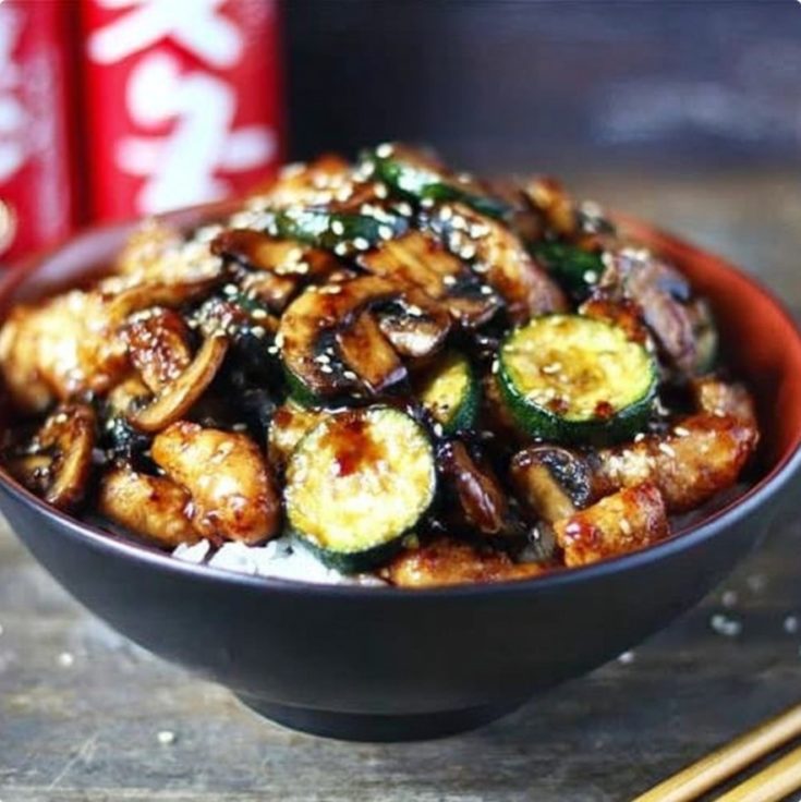 Panda Express Zucchini and Mushroom Chicken (Copycat)