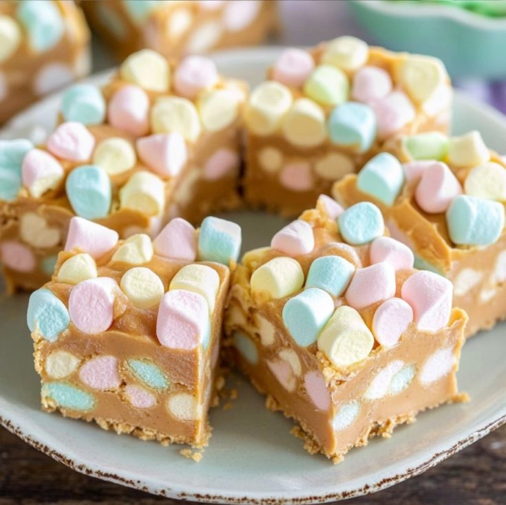 Peanut Butter Marshmallow Squares