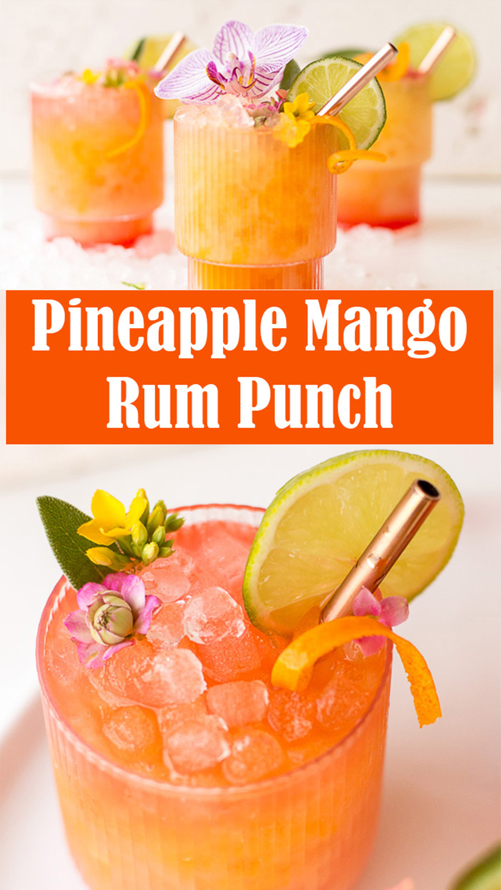 Pineapple Mango Rum Punch