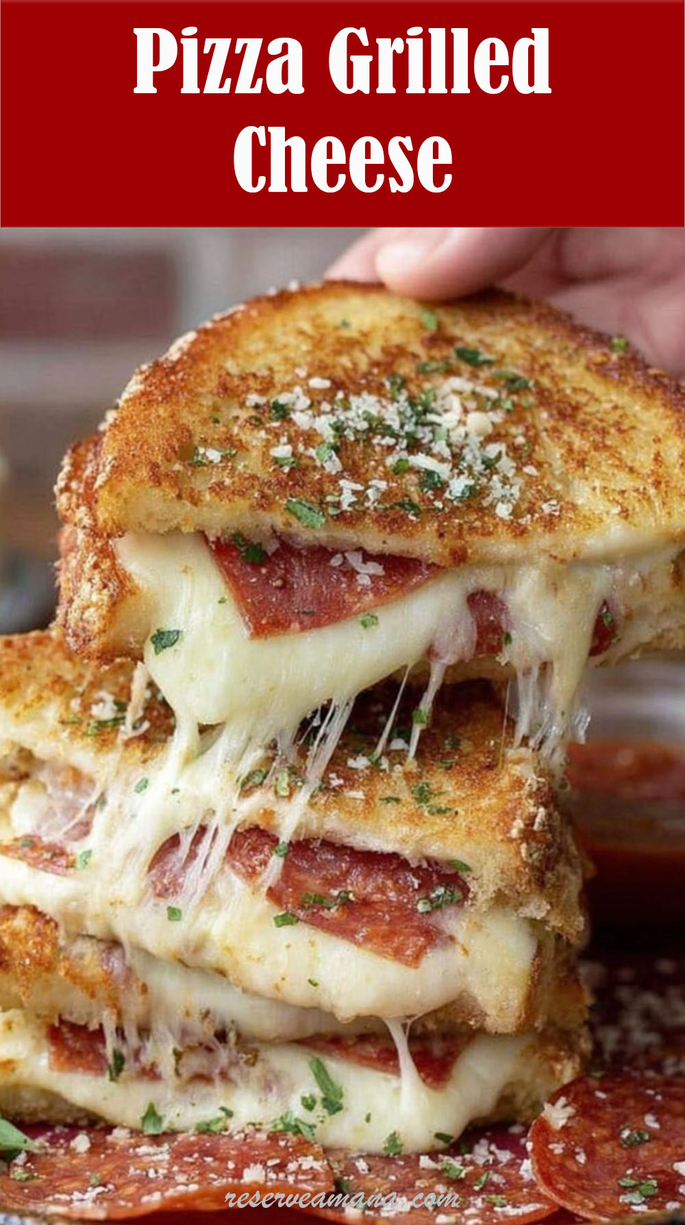 Pizza Grilled Cheese