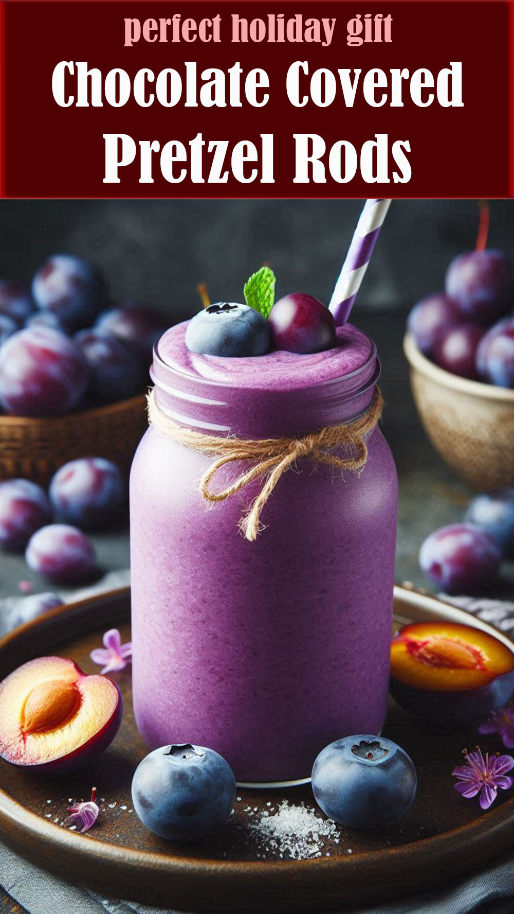 Plum Crazy Purple Smoothie