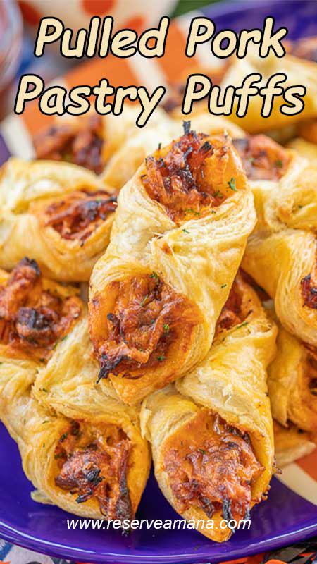 Pulled Pork Pastry Puffs – Reserveamana