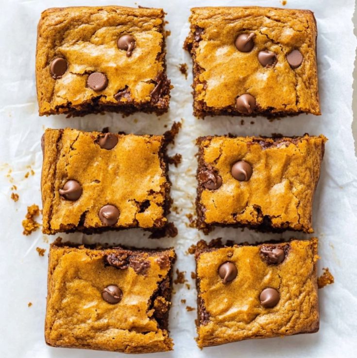Pumpkin Blondies