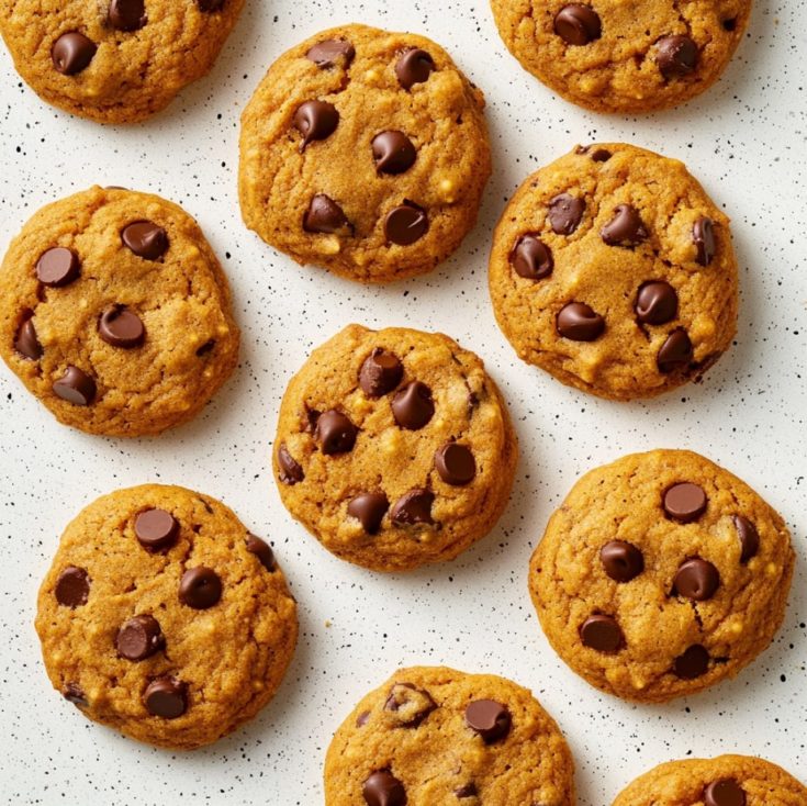 Pumpkin Chocolate Chip Cookies