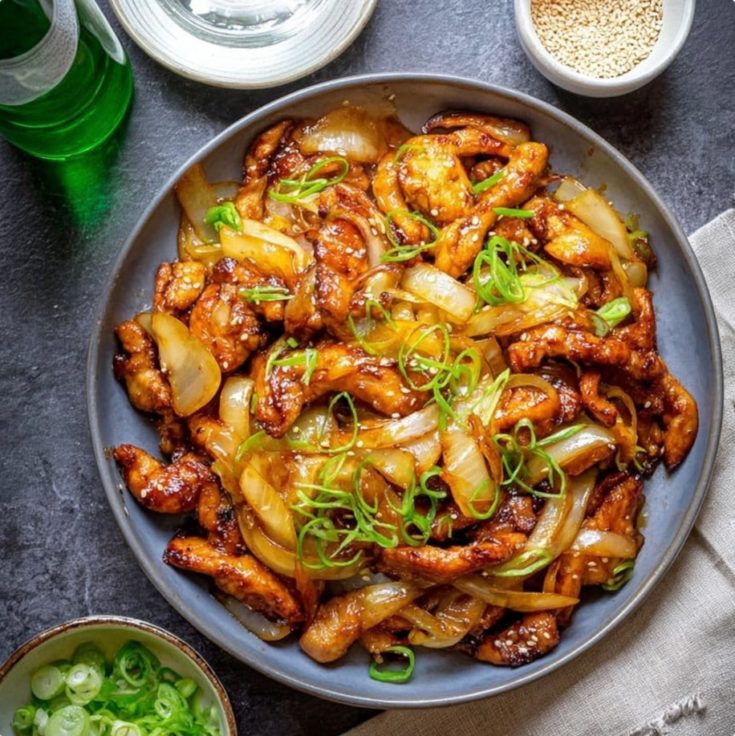 Quick Chicken Thigh Stir Fry