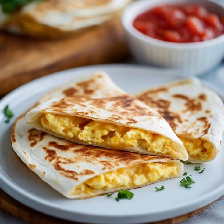 Quick & Easy Breakfast Quesadillas