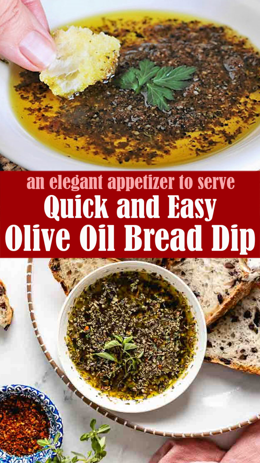 Quick and Easy Olive Oil Bread Dip Recipe Reserveamana