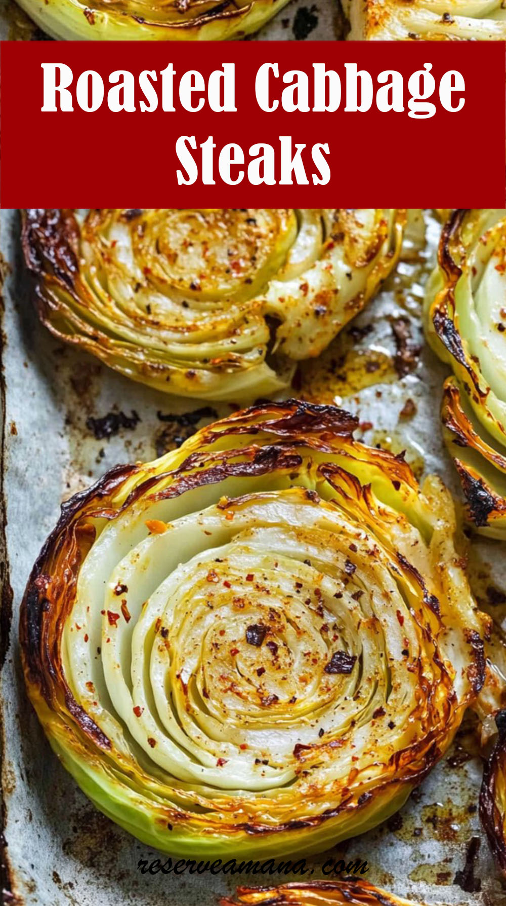 Roasted Cabbage Steaks