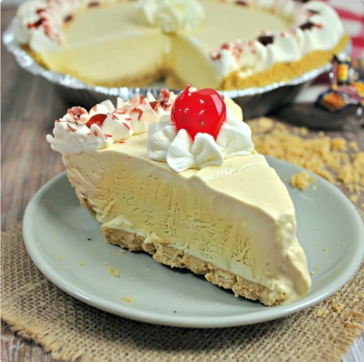 Root Beer Float Pie