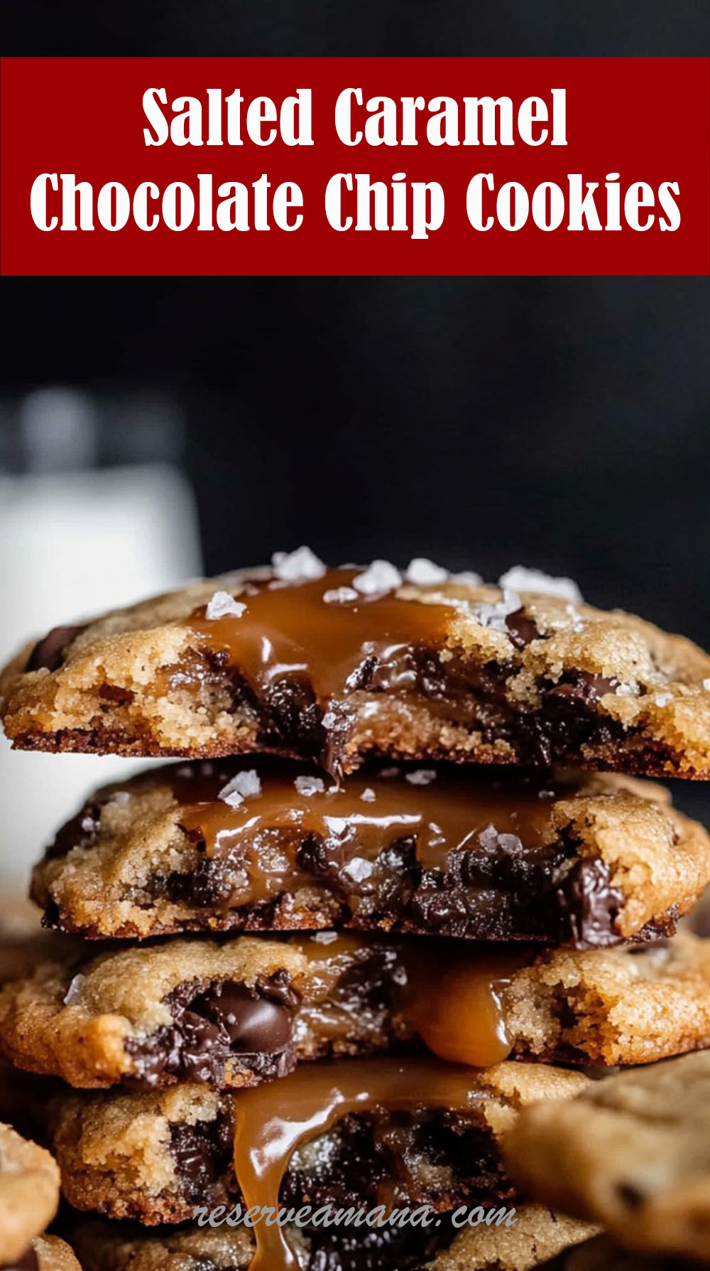 Salted Caramel Chocolate Chip Cookies