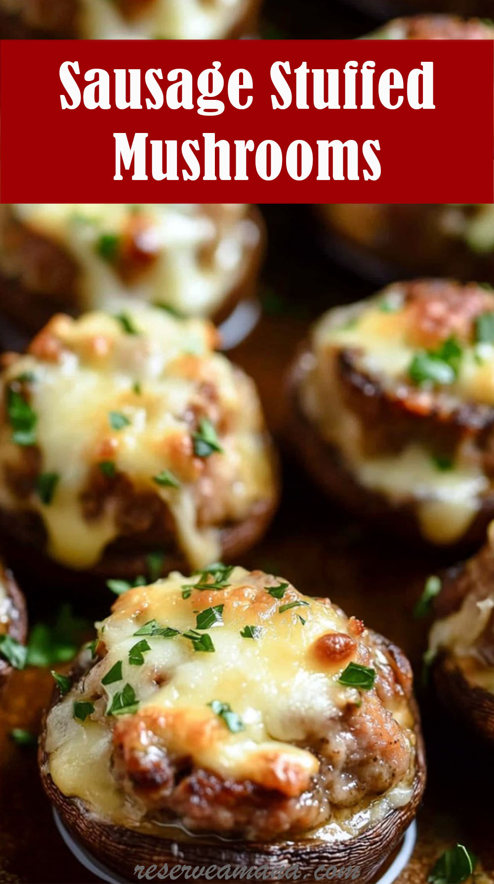 Sausage Stuffed Mushrooms