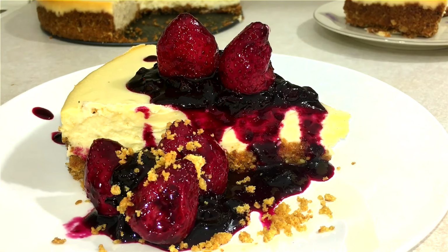 The Best New York Style Cheesecake with Video – Reserveamana