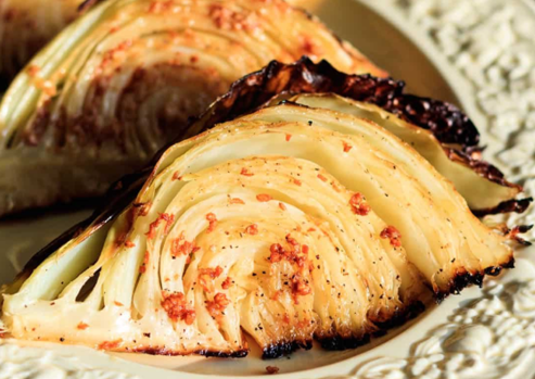 Easy Roasted Cabbage Wedges
