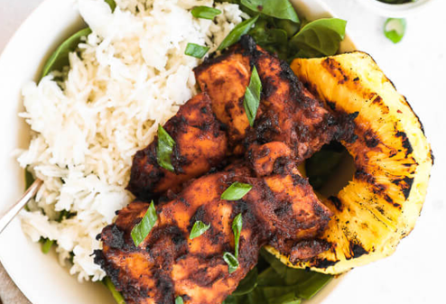 Easy Healthy Grilled Pineapple Chicken