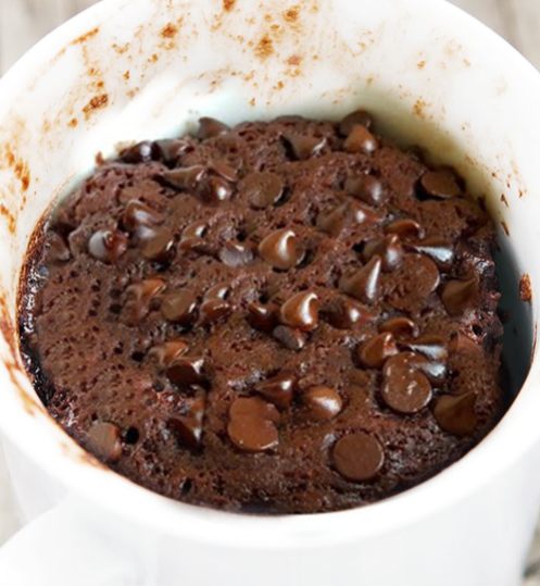 One-Minute Microwave Brownie in a Mug