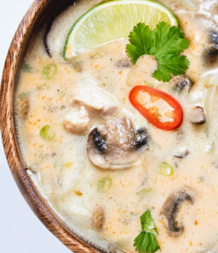 Best Ever Tom Kha Gai Soup