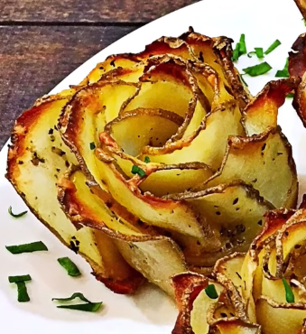 How to Make Bacon Wrapped Potato Roses