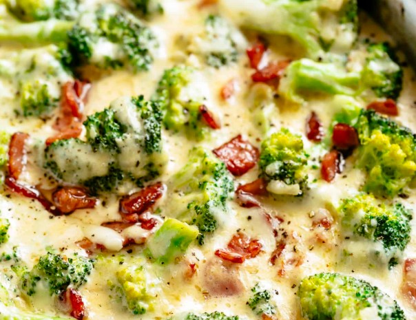 Creamy Broccoli and Bacon Recipe