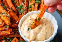 Easy Parmesan Roasted Carrot Fries