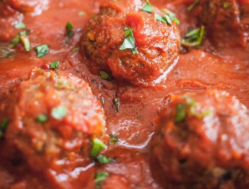 Easy Eggplant Meatballs Recipe