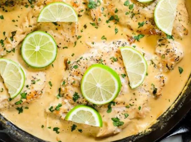 Easy 30 Minutes Coconut Lime Chicken