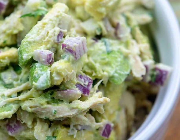 The Best Avocado Chicken Salad Recipe