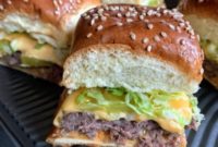 Perfect Mini Big Mac Cheeseburgers Recipe