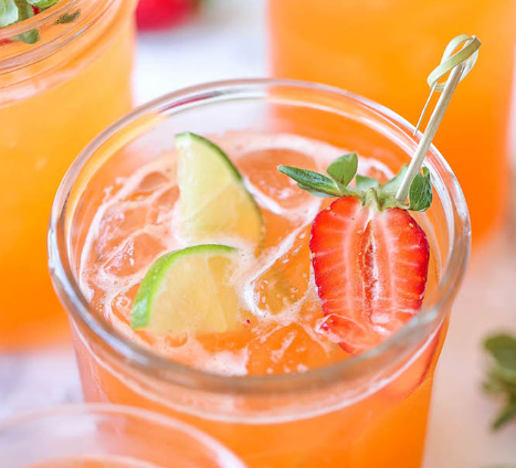 Strawberry Pineapple Mojito | Party Drink Recipes