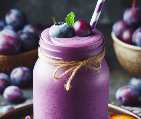 Plum Crazy Purple Smoothie