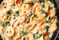 Creamy Tuscan Shrimp Recipe