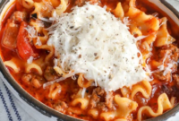 Hearty Rich Lasagna Soup Recipe
