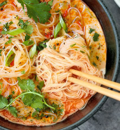 Incredibly Easy Thai Red Curry Noodle Soup
