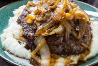 Easy Cubed Steak with Onion Gravy