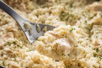 Creamy Parmesan One Pot Chicken and Rice Recipe