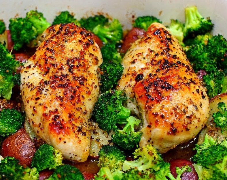 Easy One Pan Honey Garlic Chicken and Veggies