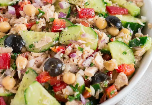Easy Mediterranean Tuna Salad